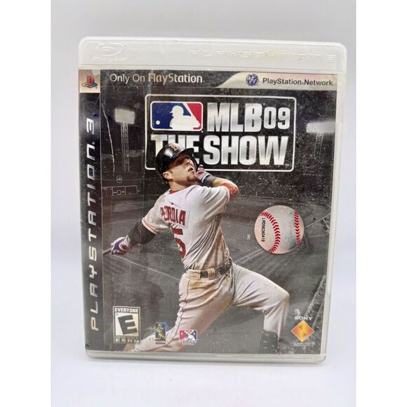 PlayStation Other - MLB 09: The Show‎ (Sony PlayStation 3, 2009) Game Case Manual Tested